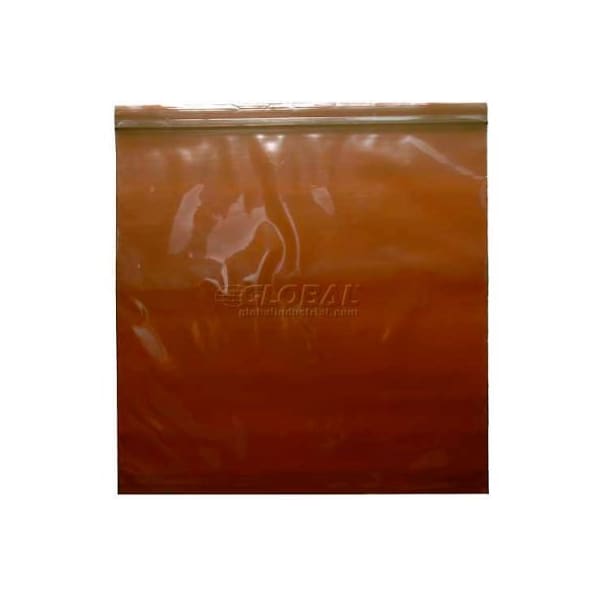 Lk Packaging Seal Top Amber Bags, 5inW x 8inL, 3 Mil, 1000/Pack FAM30508 - main